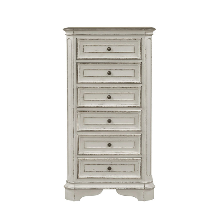 Magnolia Manor Lingerie Chest in Antique White image