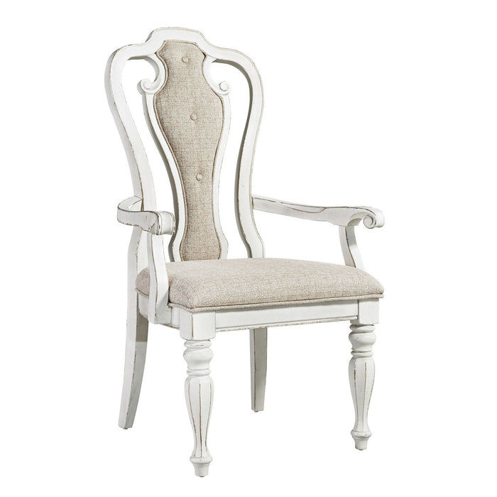 Magnolia Manor Splat Back Uph Arm Chair (RTA) - Gibson McDonald Furniture & Mattress 