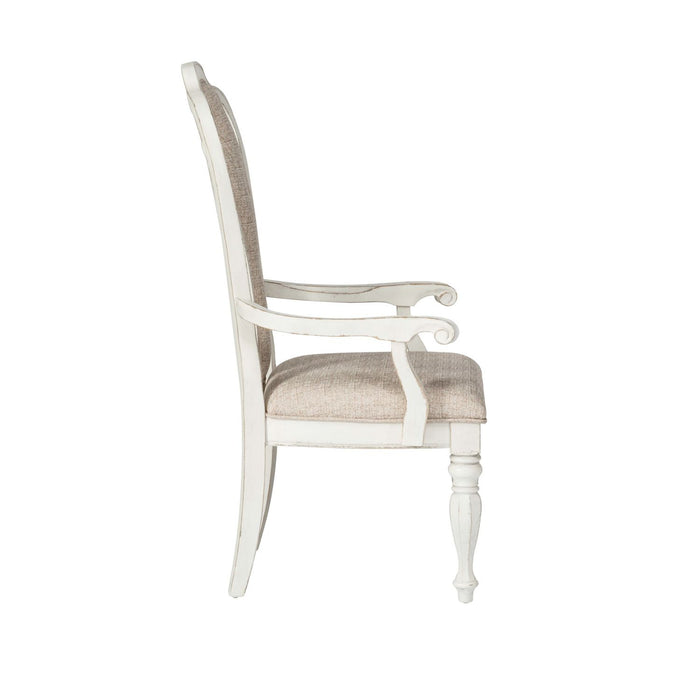 Magnolia Manor Splat Back Uph Arm Chair (RTA) - Gibson McDonald Furniture & Mattress 