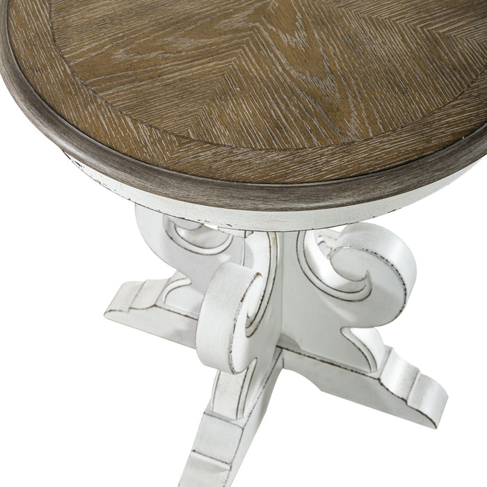 Magnolia Manor Round End Table