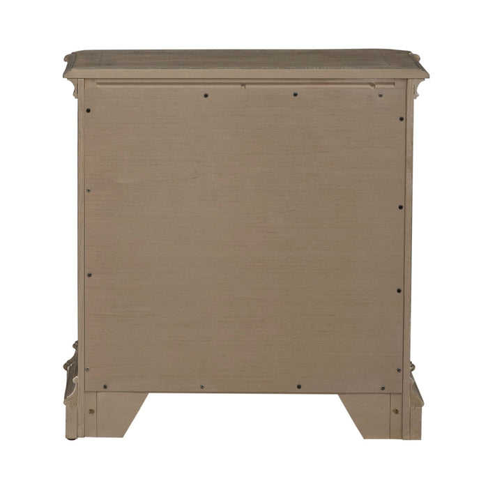 Magnolia Manor II 2 Drawer Nightstand in Weathered Bisque - Gibson McDonald Furniture & Mattress 