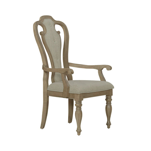 Magnolia Manor Splat Back Uph Arm Chair (RTA) - Gibson McDonald Furniture & Mattress 