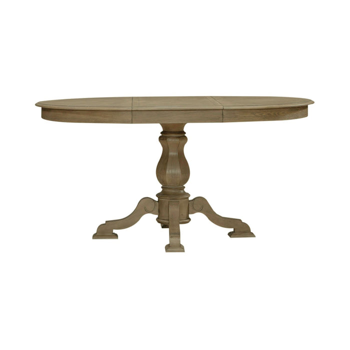 Magnolia Manor Pedestal Table Set - Gibson McDonald Furniture & Mattress 