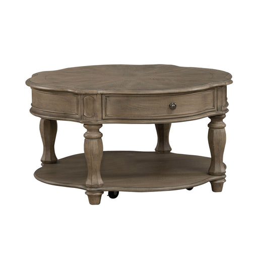 Magnolia Manor Round Cocktail Table - Gibson McDonald Furniture & Mattress 