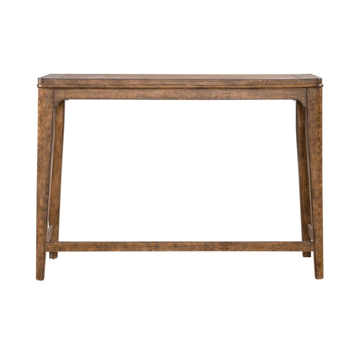 Liberty Furniture Ashford Console Bar Table in Sienna