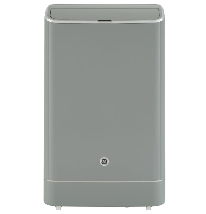 GE¨ 10,500 BTU Smart Portable Air Conditioner with Dehumidifier and Remote, Grey - Gibson McDonald Furniture & Mattress 