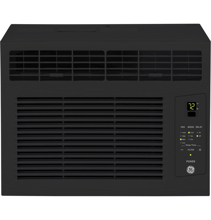 GE¨ 6,000 BTU Electronic Window Air Conditioner for Small Rooms up to 250 sq ft., Black