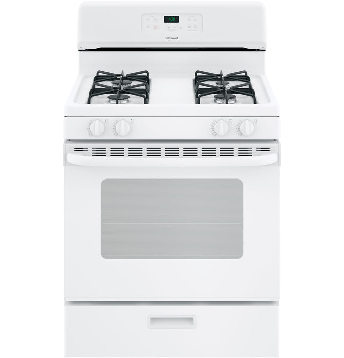Hotpoint¨ 30" Free-Standing Standard Clean Gas Range