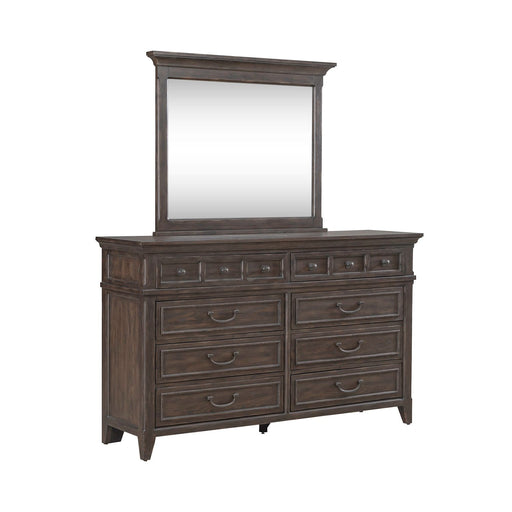 Paradise Valley Dresser & Mirror - Gibson McDonald Furniture & Mattress 