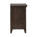 Paradise Valley Nightstand with Charging Station in Saddle Brown - Gibson McDonald Furniture & Mattress 