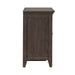 Paradise Valley 2 Door Bedside Chest with Charging Station in Saddle Brown - Gibson McDonald Furniture & Mattress 