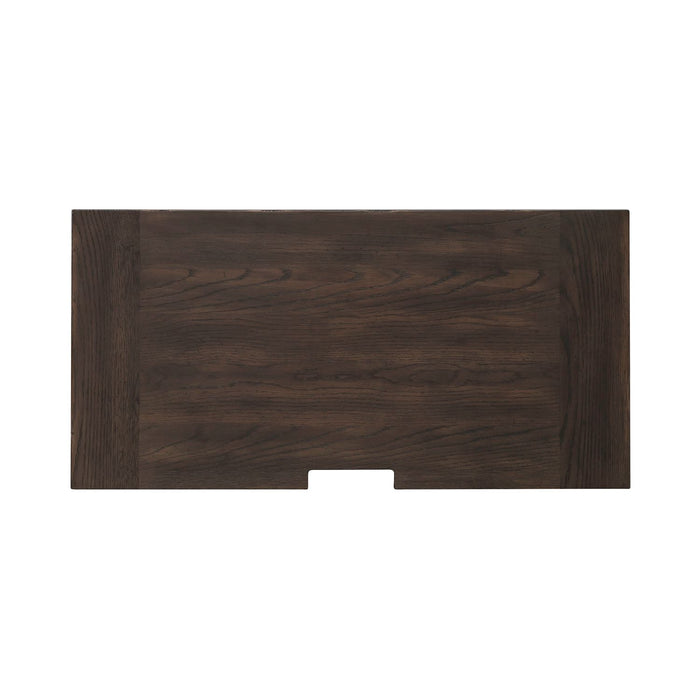 Paradise Valley 2 Door Bedside Chest with Charging Station in Saddle Brown - Gibson McDonald Furniture & Mattress 