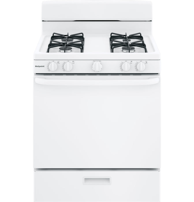 Hotpoint¨ 30" Free-Standing Gas Range