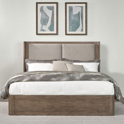 Liberty Furniture South Bend King Shelter Bed in Burnished Clay image