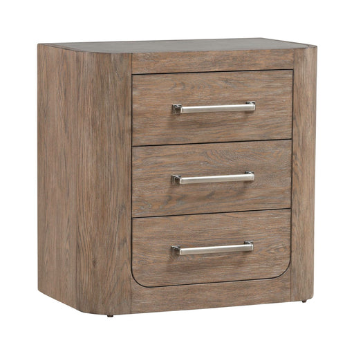 South Bend Nightstand w/ Charging Station in Burnished Clay - Gibson McDonald Furniture & Mattress 