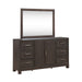 Modern Edge Dresser & Mirror - Gibson McDonald Furniture & Mattress 