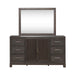 Modern Edge Dresser & Mirror - Gibson McDonald Furniture & Mattress 