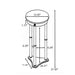 Edie Plant Stand - Gibson McDonald Furniture & Mattress 