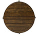 Breckinridge Round Cocktail Table in Mahogany - Gibson McDonald Furniture & Mattress 