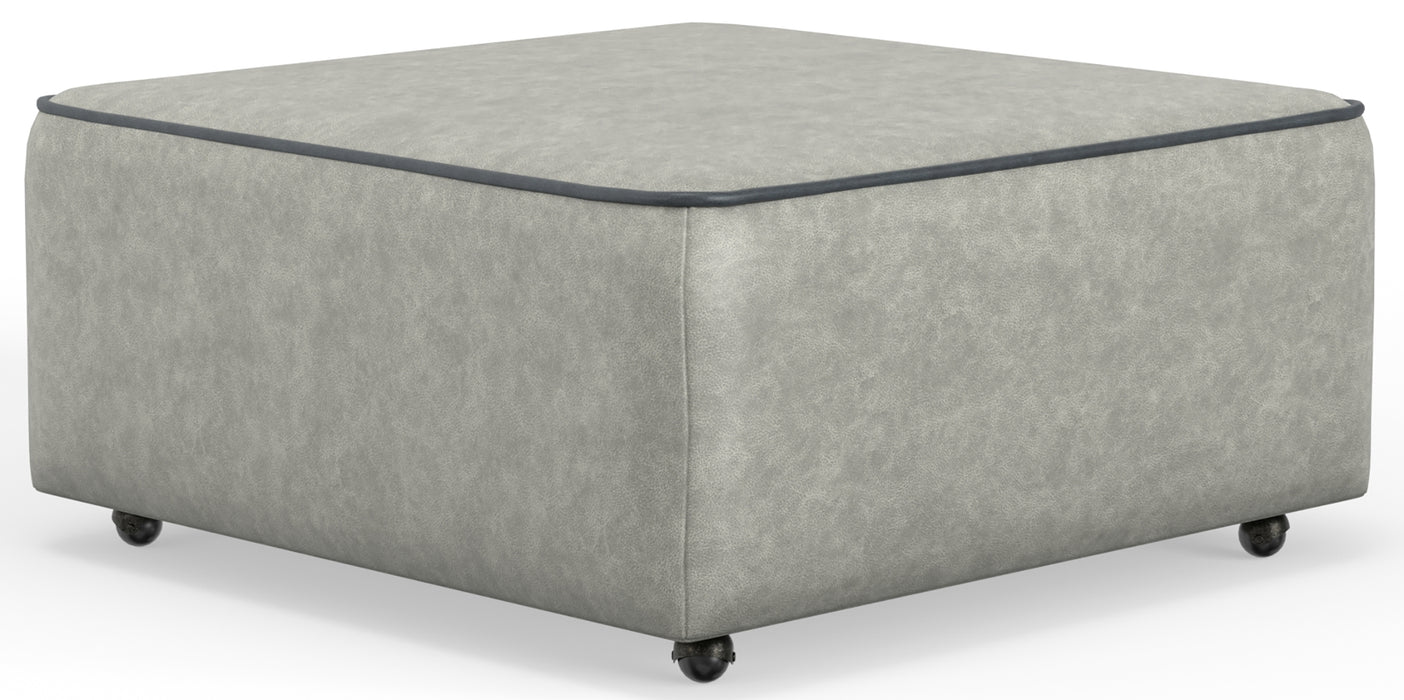 Nico Castered Cocktail Ottoman - Gibson McDonald Furniture & Mattress 