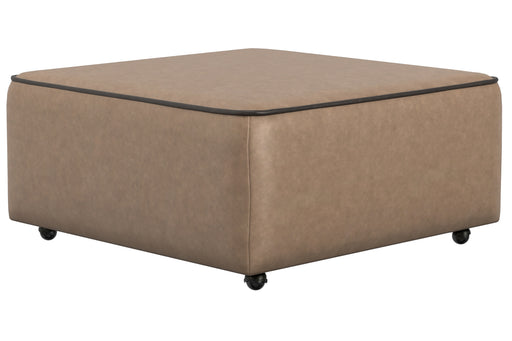 Nico Castered Cocktail Ottoman - Gibson McDonald Furniture & Mattress 