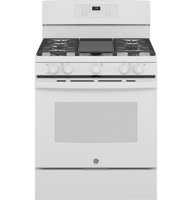 GE¨ 30" Free-Standing Gas Convection Range with No Preheat Air Fry