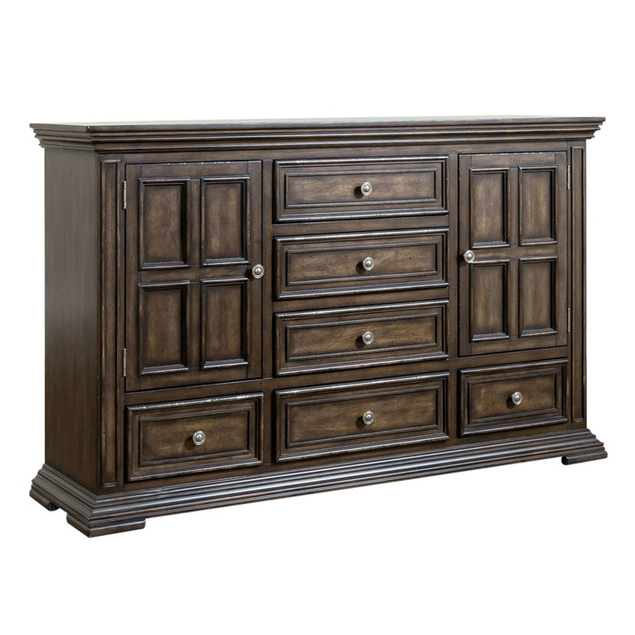 Big Valley 2 Door 6 Drawer Dresser - Gibson McDonald Furniture & Mattress 