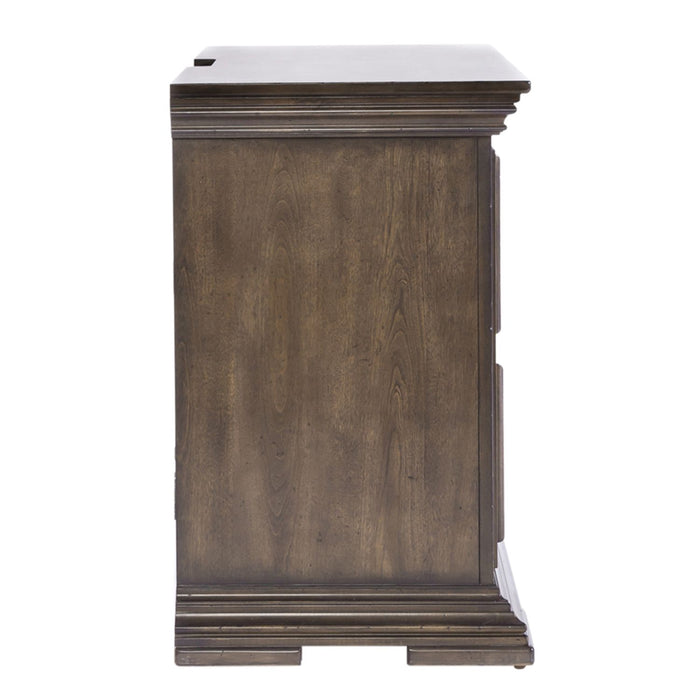 Big Valley 2 Drawer Night Stand w/ Charging Station
