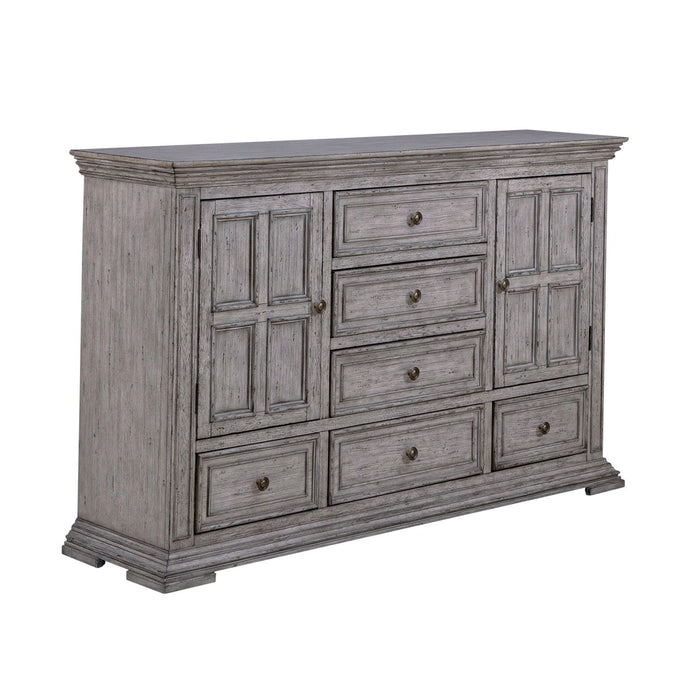 Big Valley 2 Door 6 Drawer Dresser - Gibson McDonald Furniture & Mattress 