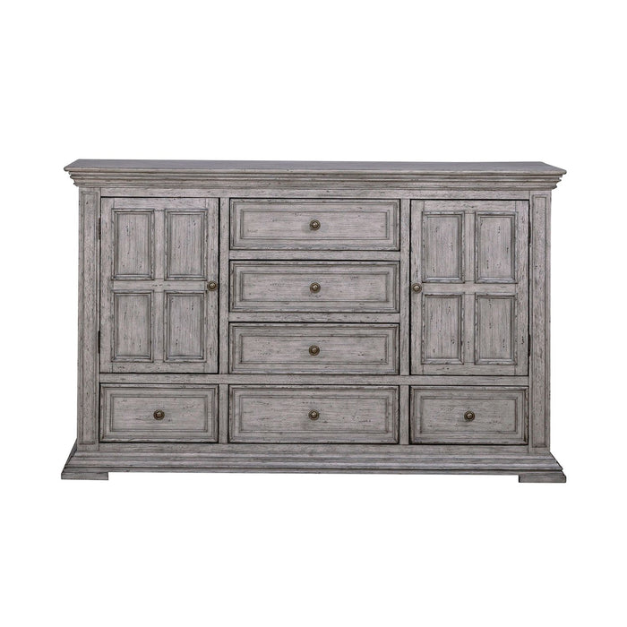 Big Valley 2 Door 6 Drawer Dresser - Gibson McDonald Furniture & Mattress 