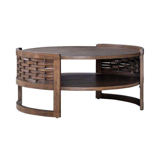 Warren Park Round Cocktail Table - Gibson McDonald Furniture & Mattress 