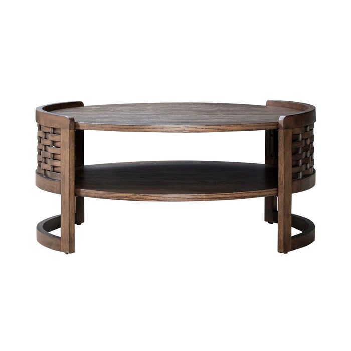 Warren Park Round Cocktail Table - Gibson McDonald Furniture & Mattress 