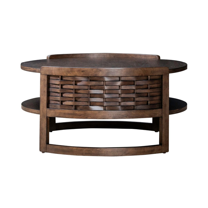 Warren Park Round Cocktail Table - Gibson McDonald Furniture & Mattress 