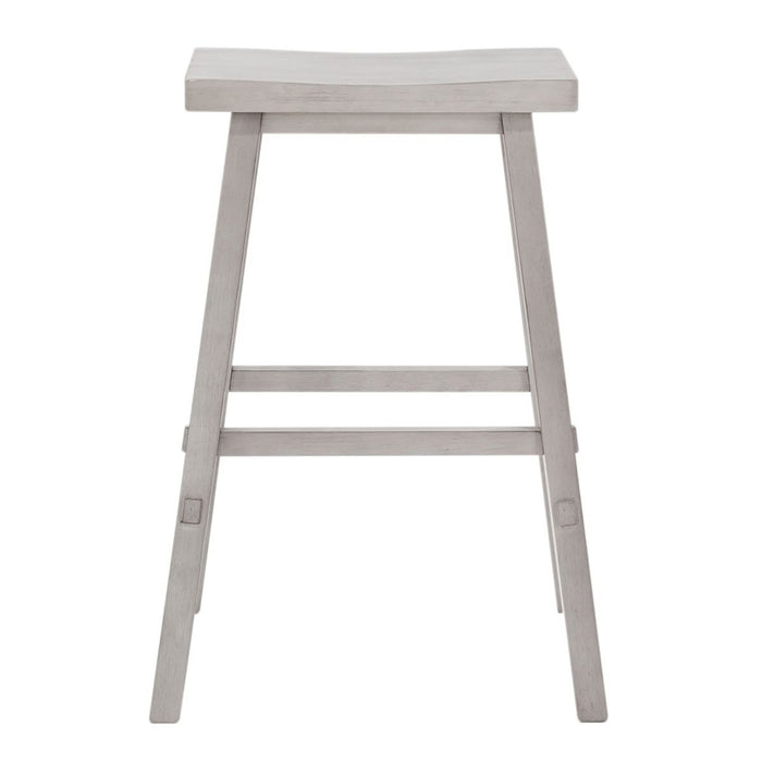 Liberty Furniture Creations II 30 Inch Sawhorse Stool in White (Set of 2) image