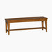 Hearthstone Bench in Rustic Oak - Gibson McDonald Furniture & Mattress 