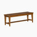 Hearthstone Bench in Rustic Oak - Gibson McDonald Furniture & Mattress 