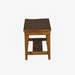 Hearthstone Bench in Rustic Oak - Gibson McDonald Furniture & Mattress 
