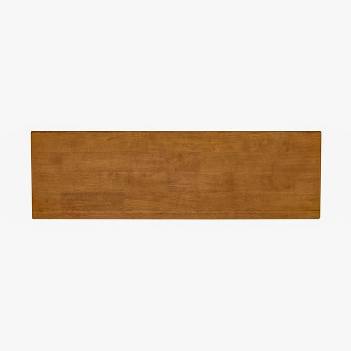 Hearthstone Bench in Rustic Oak - Gibson McDonald Furniture & Mattress 