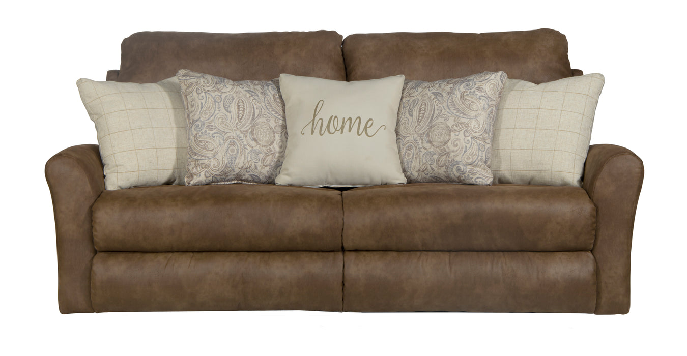 Justine Lay Flat Reclining Sofa - Gibson McDonald Furniture & Mattress 