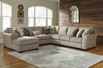 Pantomine Sectional with Chaise - Gibson McDonald Furniture & Mattress 