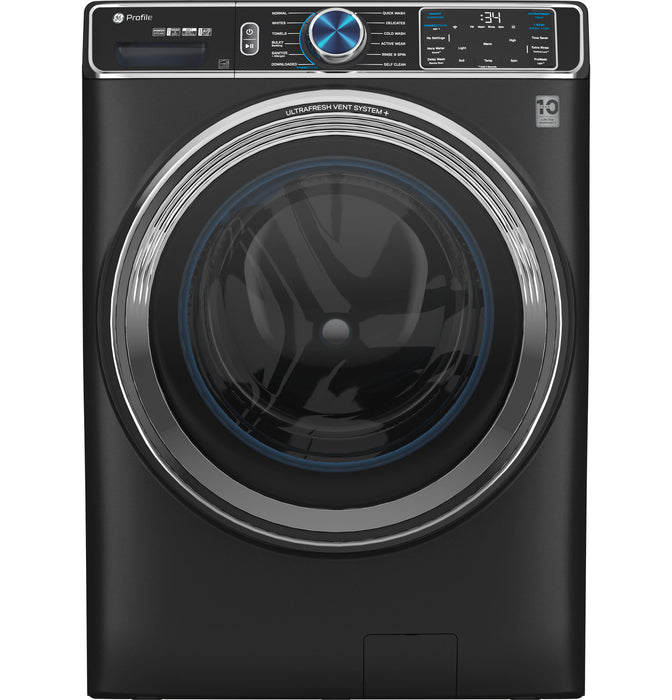 GE Profileª 5.3 cu. ft. Capacity Smart Front Load ENERGY STAR¨ Steam Washer with Adaptive SmartDispenseª UltraFresh Vent System Plusª