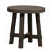 Modern Farmhouse Splay Leg Round End Table image