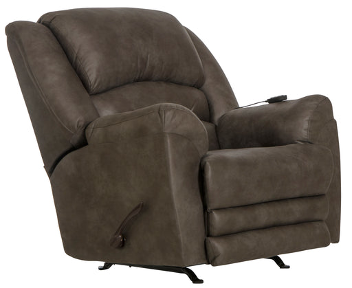 Hayden Chaise Rocker Recl w/Heat/Massage & Oversize Xtra Comfort Footrest - Gibson McDonald Furniture & Mattress 