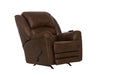 Hayden Chaise Rocker Recl w/Heat/Massage & Oversize Xtra Comfort Footrest - Gibson McDonald Furniture & Mattress 