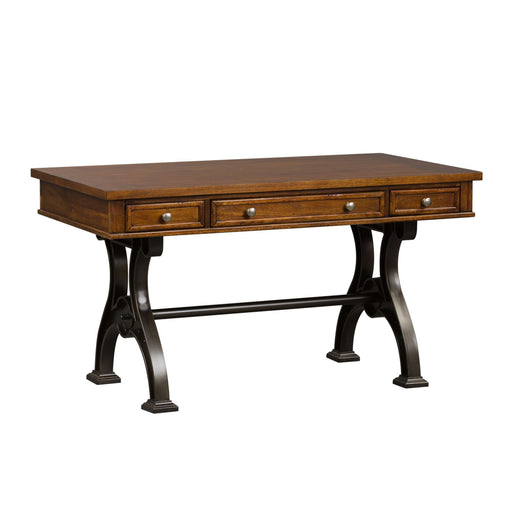 Arlington House Writing Desk in Cobblestone Brown - Gibson McDonald Furniture & Mattress 