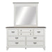 Allyson Park Panel Bed, Dresser & Mirror, Chest image