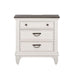 Allyson Park Nightstand in Wirebrushed White - Gibson McDonald Furniture & Mattress 