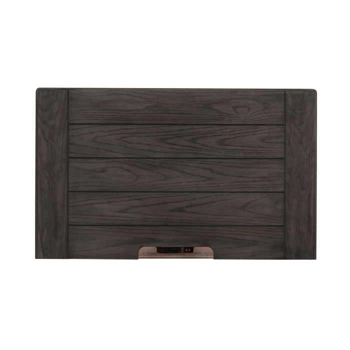 Allyson Park Nightstand in Wirebrushed White - Gibson McDonald Furniture & Mattress 