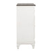 Allyson Park Buffet in White with Charcoal - Gibson McDonald Furniture & Mattress 