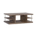 City Scape Cocktail Table in White Oak Veneers - Gibson McDonald Furniture & Mattress 